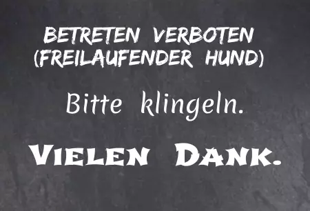 Warnschild Zutritt verboten Warnung - Zutritt verboten Betreten verboten Bild